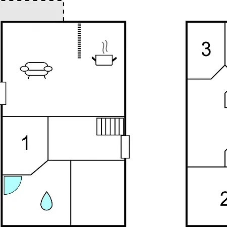 Five-bedroom Holiday In Outrup بيت للعطل